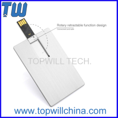 Metal Credit Card Usb Device Classic Design