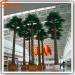 High quality simulation palm trees Artificial Washingtonia Palm Tree for hall decoration