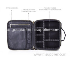 Mini Makeup Train Case With Portable EVA And Freely Combined