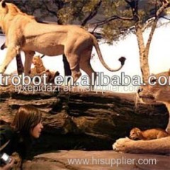 Playground Decoration Simulated Animal Lion