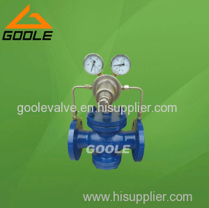 Pilot Operated Gas Pressure Reducing Valve