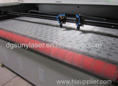 1800*1000mm Double 100w Auto Feeding Laser Cutting Machine for Garment and Leather
