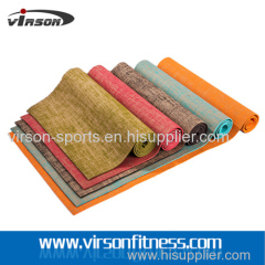 Ningbo Virson Eco PVC jute yoga mat5