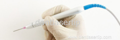 Dentlasertip dental lasr handpiece with disposable fiber tips