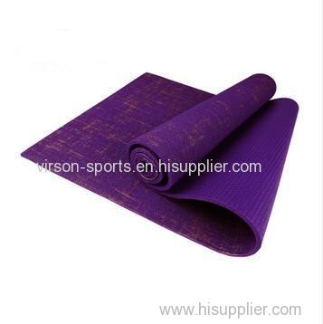 Ningbo Virson PVC jute yoga mat