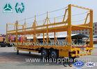 Light Weight Car Carrier Semi Trailer Hydraulic Lifting Vehicle Hauling Trailers