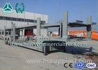 2 Layer Skeletal Structure Auto Transport Trailer With Hydraulic Cylinder