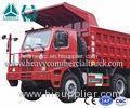 Electric Control 70 Ton Mining Dump Truck HOWO Sinotruk Low Fuel Consumption