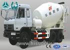 Sinotruk Hydraulic System Concrete Mixer Truck With Fan Heater Zz1257N3841W