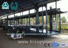 Double Layer Car Transport Trailers Carbon Steel 2 Axles Car Carrying Trailers