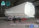Q345 Carbon Steel Stainless Steel Tanker Trailers With Water Tank