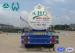 6mm Steel Sheet Q235 Anti Caustic Two Axle Trailer With Air Braking