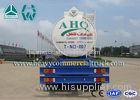 6mm Steel Sheet Q235 Anti Caustic Two Axle Trailer With Air Braking