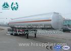 Carbon Steel Oil Tanker Trailer 2 Axle For Transportation Sinotruk Howo