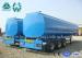 Customized 3 Axle Fuel Tank Semi Trailer 55 Tons - 75 Tons Large Capacity