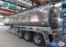 Safety Tri Axle Aluminum Alloy Fuel Tank Semi Trailer 30m3 - 45m3