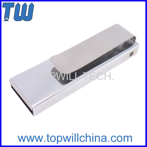 Metal Tie Clip 8GB Usb Flash Drive Free Shipment