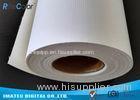 Waterproof White Inkjet Cotton Canvas Roll Matte 410gsm For Pigment / Dye Ink