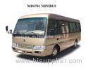 Luxury 23 Seater Coach Mudan Tourist Mini Bus 3.8L MD6701Cummins engine