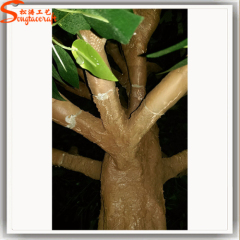 plastic leaves giant ancient trees garden decorative artificial ficus tree