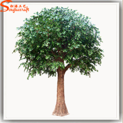 plastic leaves giant ancient trees garden decorative artificial ficus tree