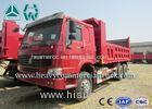 High Wall 25 Ton Mining Tipper Truck With Hydraulic Lifting Mechanism