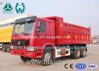 High Power Howo 8X4 Mining Dump Truck With Hydraulic Lifting Mechanism 40Tons