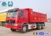 High Power Howo 8X4 Mining Dump Truck With Hydraulic Lifting Mechanism 40Tons