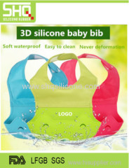 Promotion best gift Baby Silicone Kids Bibs