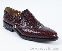 New Fashion Alliqator Pattern Men Office shoes