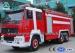 High Power Large Space Electric Fire Fighting Truck Sinotruk 8CBM - 12CBM
