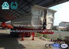 45CBM Hydraulic Cylinder Tri-axle Tipper Semi Trailer Heavy Duty Transport