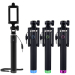 wire monopod selfie stick for mobile phone