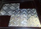 Food Grade Aluminium Alloy Sheet Checker Plate With Five Bars Anti - Corrosion