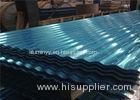 Flexible Non - Alloy Corrugated Aluminium Flat Sheet 1050 With PVC Material