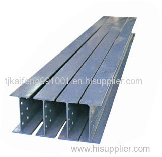 Welded steel structure h beam