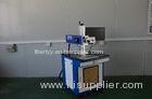 High Efficiency Co2 Laser Marking Machine Blue Color For QR Code / Paper Boxes
