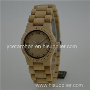 Water Resistant Maple Watch For Lady