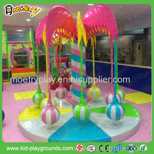 Kids Revolving Palm Tree Electrical Indoor Playground Equipment For Sale