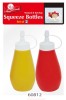 2 Pack Squeeze Bottles (red and yellow)