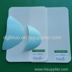 Toe puff and back counter hot melt adhesive sheet