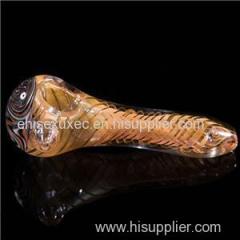 3.7 Inches Assorted Pink Glass Smoking Pipes
