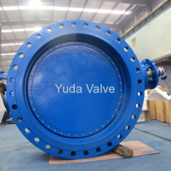 QT500-7 ductile iron bare shaft butterfly valve DN1200