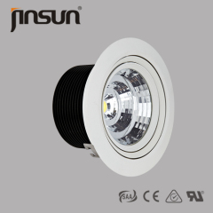 indoor commercial lighting-recessed mounting COB LED downlight 125MM CUTOUT