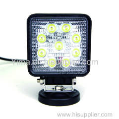 27W Nopro Square&Round led work light