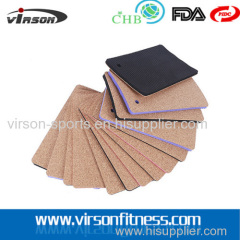 Ningbo Virson Anti--slip eco cork TPE yoga mat