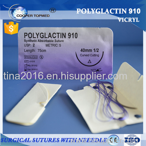 POLYGLACTIN 910/VICRYL ABSORBABLE SUTURES