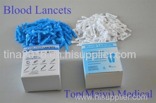 blood lancet /twisted lancet single use