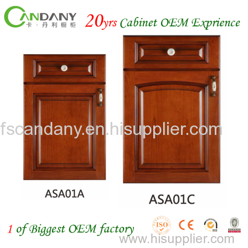 Foshan Candnay solid wood cabinet door for kitchen cabinet