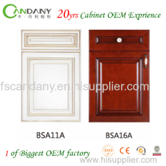 Foshan Candnay solid wood cabinet door for kitchen cabinet